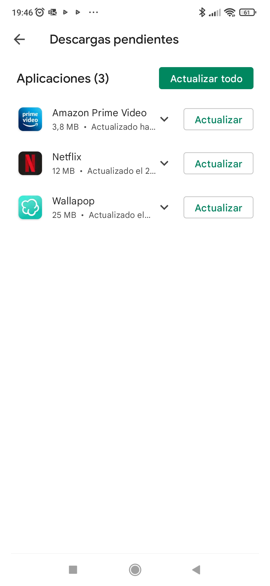 Actualizar apps 2