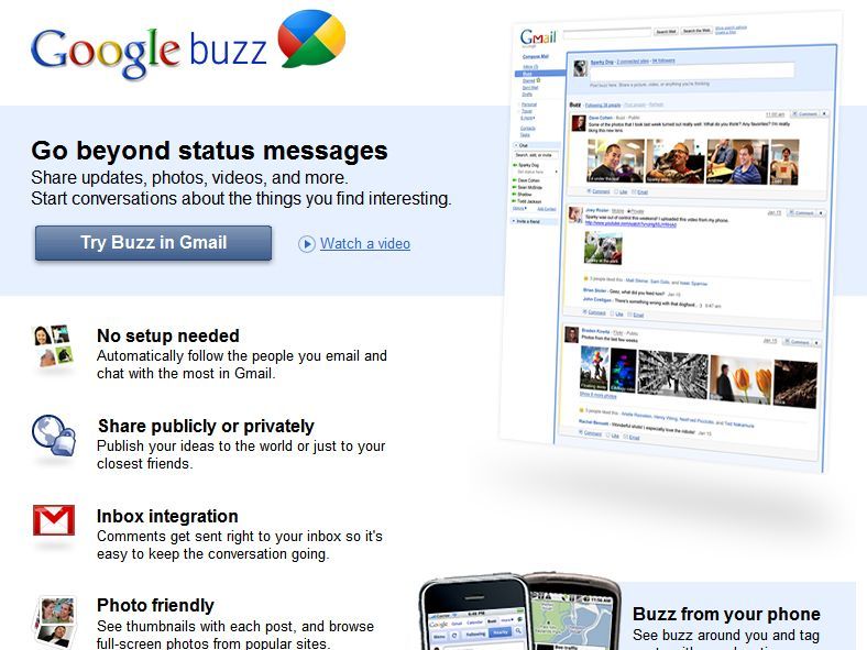 Google Apologises For Major Buzz Issues Techradar Google Apologises For Major Buzz Issues Techradar