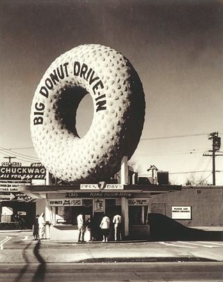 Big Donut Drive-In, 805 West Manchest Boulevard, Inglewood, ca. 1955.