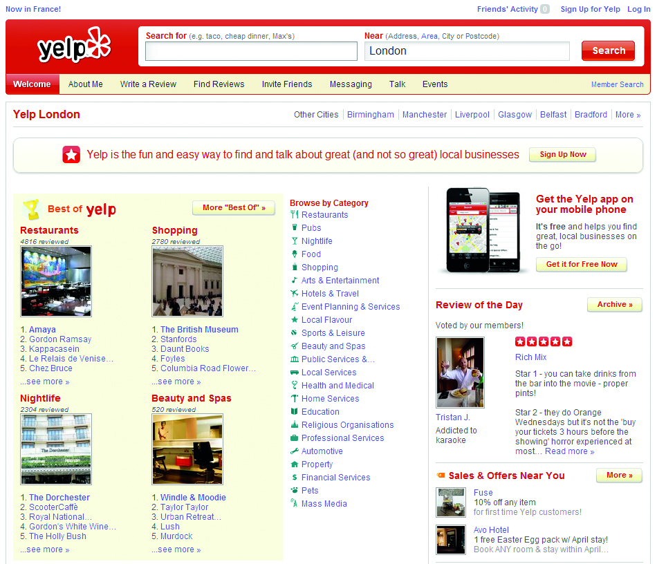 Getting good reviews on sites like Yelp can be a huge boost to your SEO