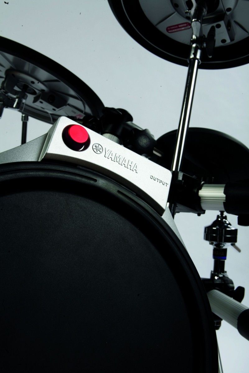 The toms and cymbals are full and multi-dimensional.