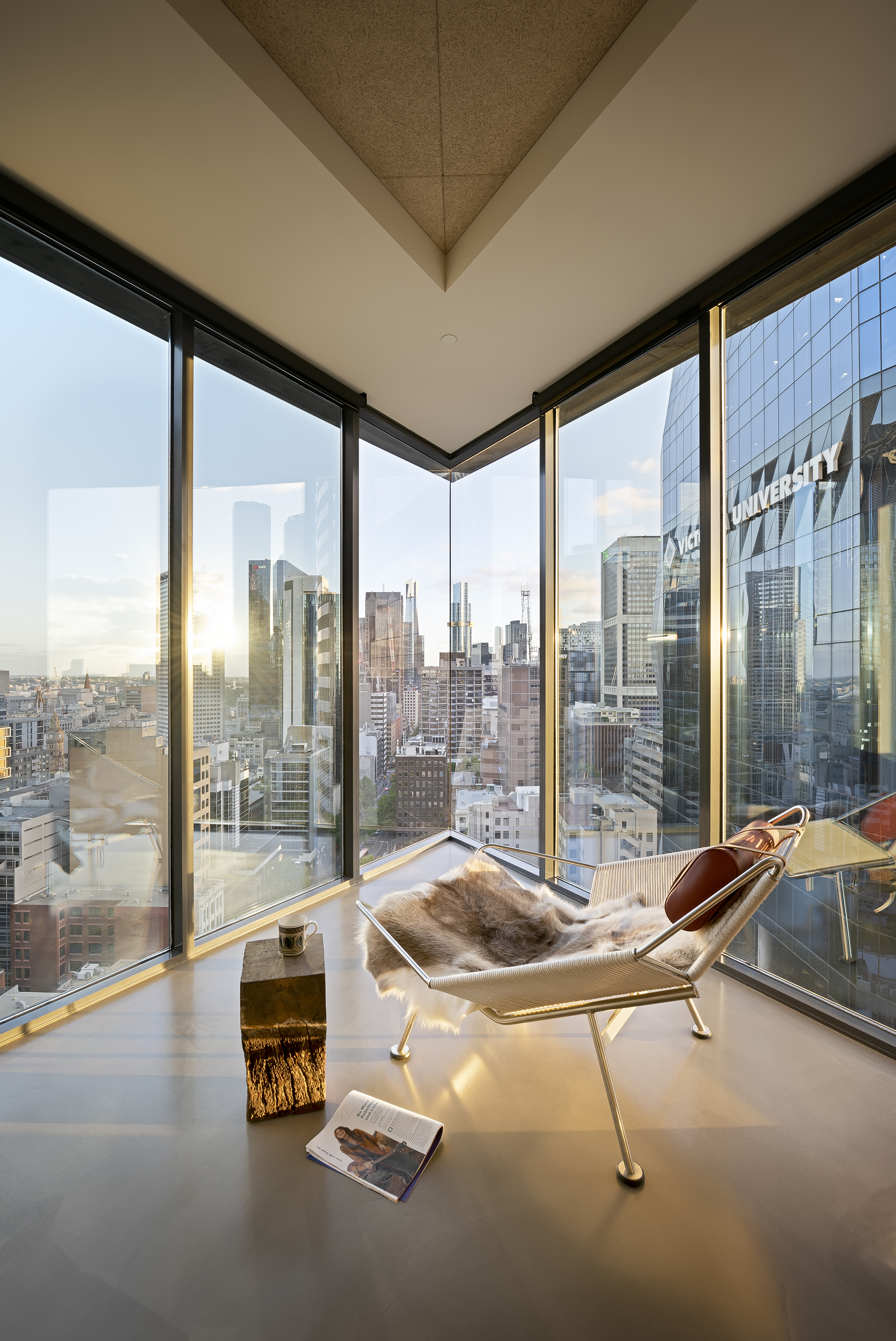 interiors of The Republic Tower apartment by Multiplicity