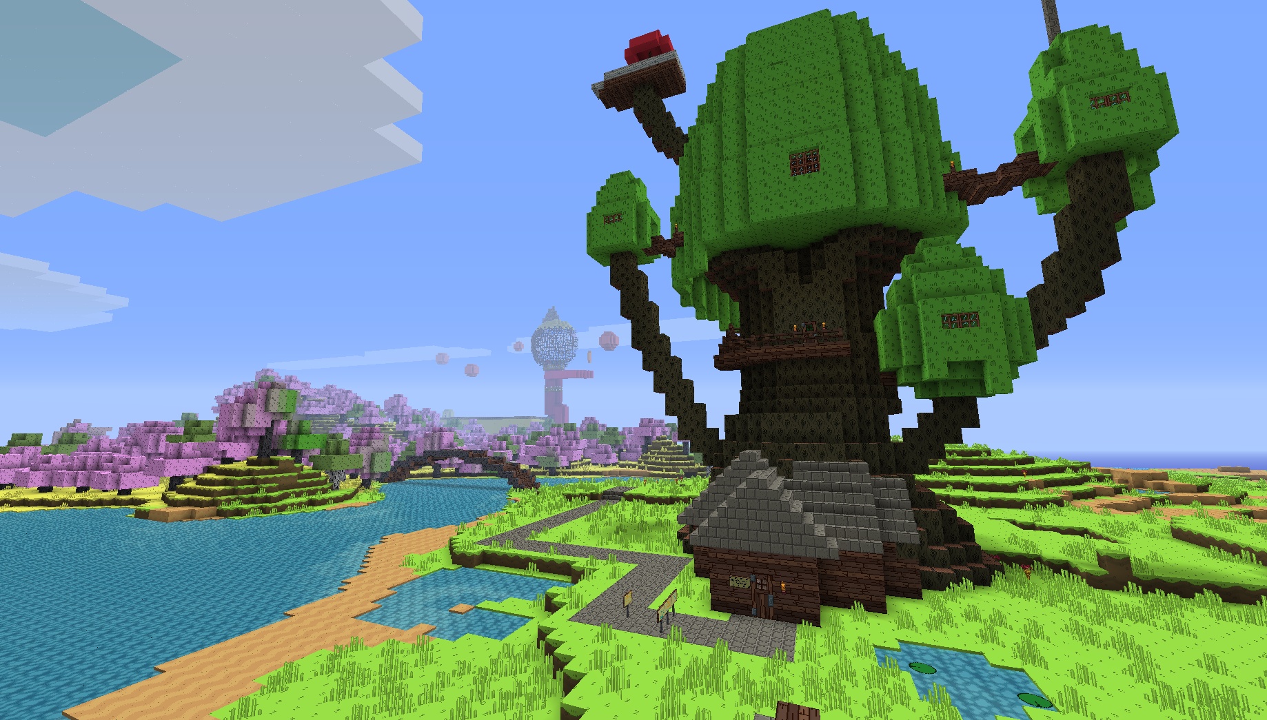 Minecraft Realms Now Available Worldwide Pc Gamer