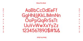 Shine Pro font