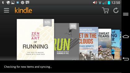 Amazon Kindle app