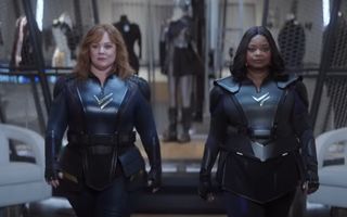 Melissa McCarthy and Octavia Spencer star in superhero film Thunder Force coming to the platform on April 9. 