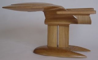 Martin Legg's wooden Enterprise