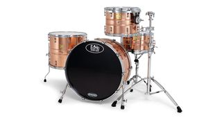 Drums are lacquered to protect the polished finish, but you can specify if you'd prefer them to develop a patina