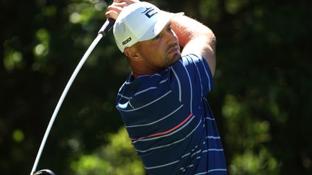 Bryson DeChambeau takes a shot at the LIV Golf Boston event