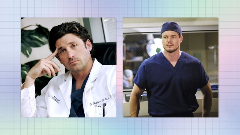 derek and mark on grey's anatomy