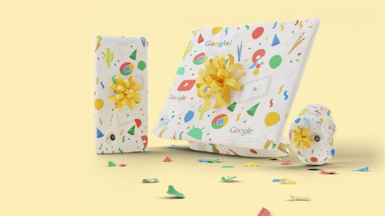 Google Party invitation September 2023