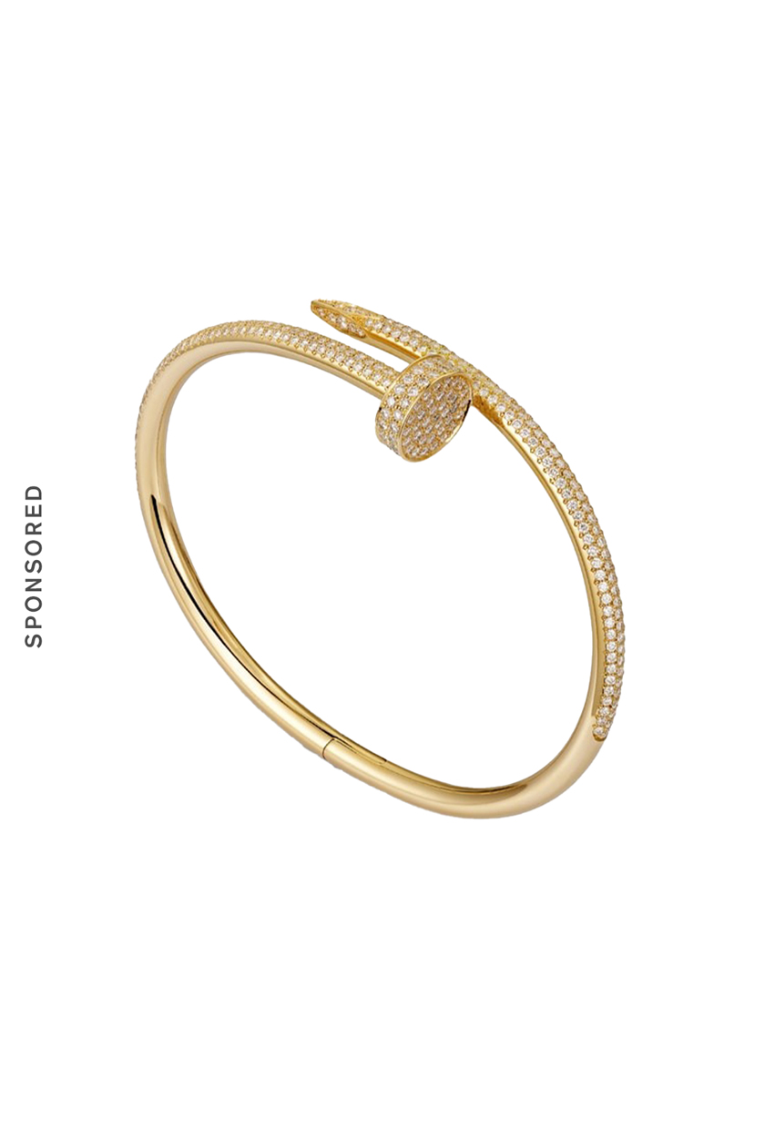 Cartier, Juste Un Clou Bracelet Classic Model Diamonds