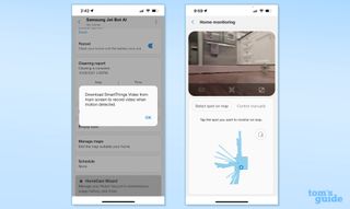 Samsung JetBot AI+ app video