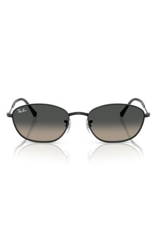 58mm Irregular Oval Sunglasses