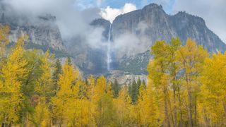Upper Yosemite Fall in Autumn