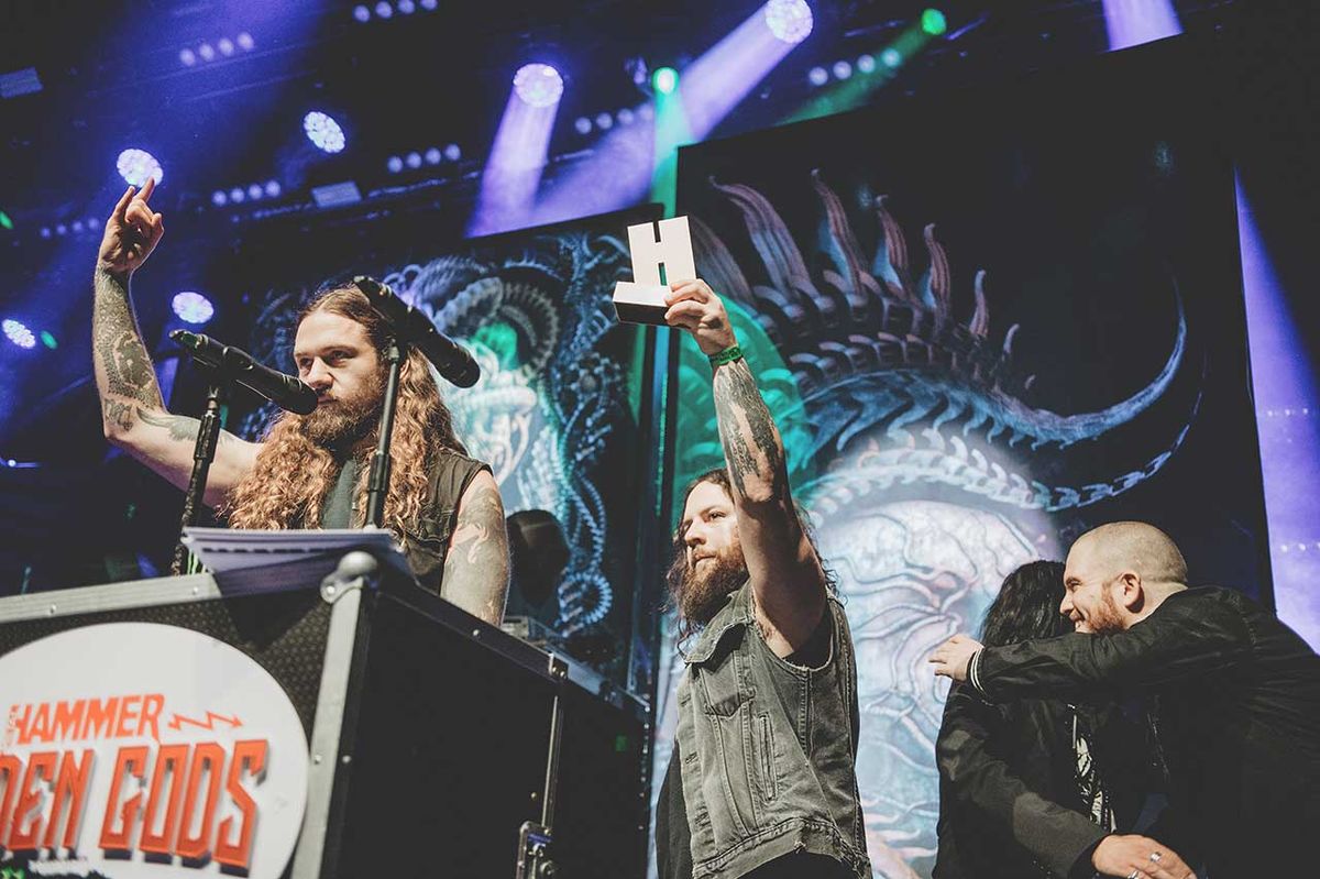 Wolves In The Throne Room at the Golden Gods