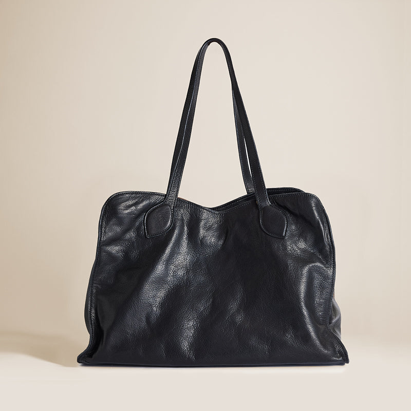 Jack - Heritage "broken-In" Leather Black