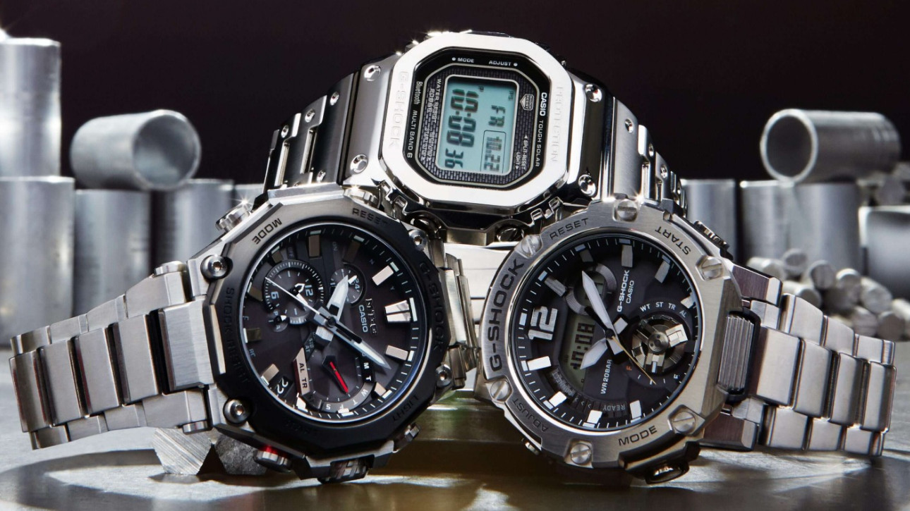 Buy Casio G604 GST-S110D-1ADR G-Shock Watch in India I Swiss Time H...