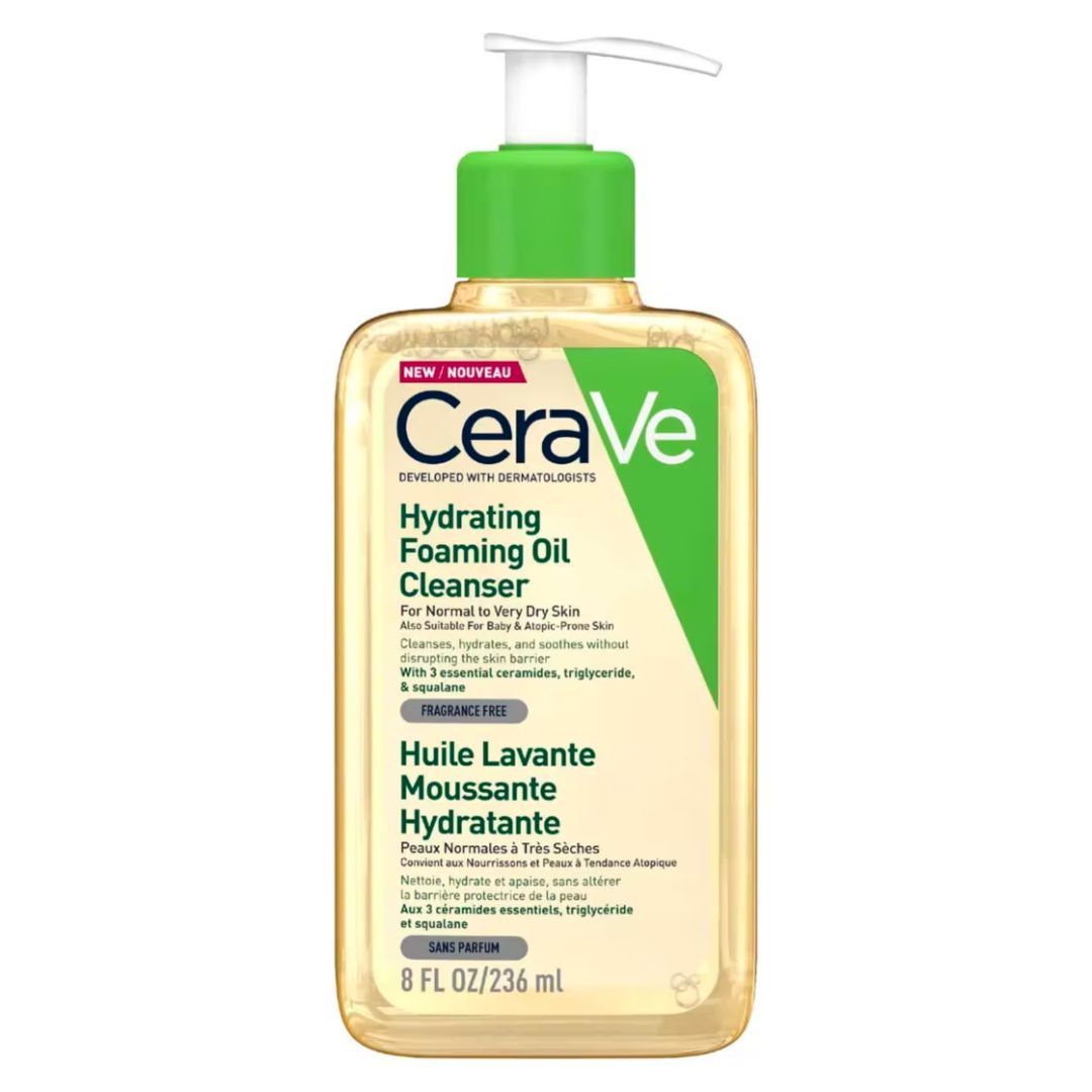 CeraVe Hydrating Foaming Oil Cleanser