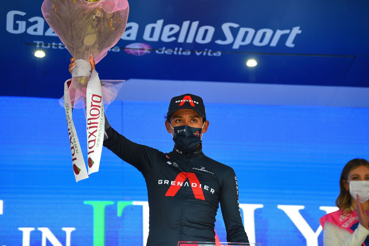 Giro d'Italia 2021 - 104th Edition - 9th stage Castel di Sangro - Campo Felice (Rocca di Cambio) 158 km - 16/05/2021 - Egan Bernal (COL - Ineos Grenadiers) - photo Dario Belingheri/BettiniPhoto&Acirc;&copy;2021