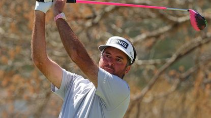 Bubba Watson takes a shot during the 2022 WGC-Match Play