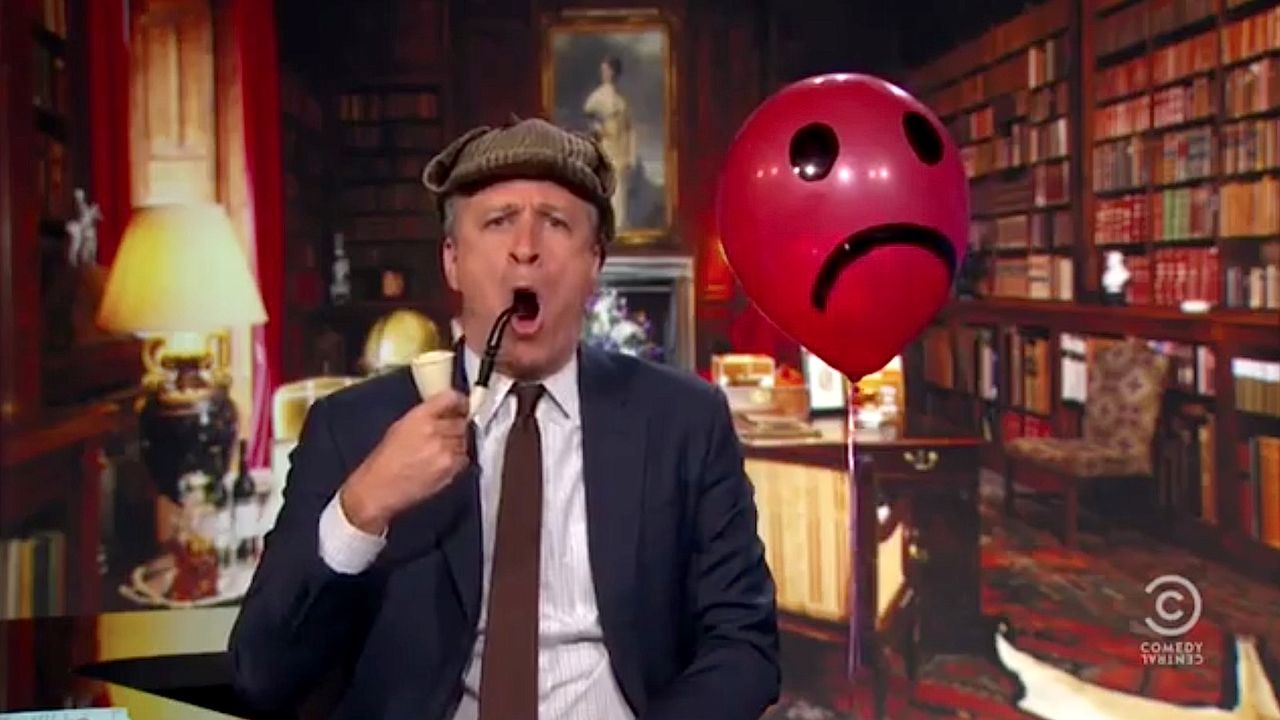 Jon Stewart turns Iran nukes into a Dick Cheney whodunnit