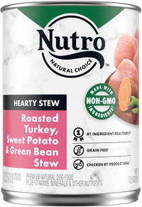 NUTRO Hearty Stews Adult Wet Dog food 12-pack RRP: $34.68 | Now: $28.24 | Save: $6.44 (19%)