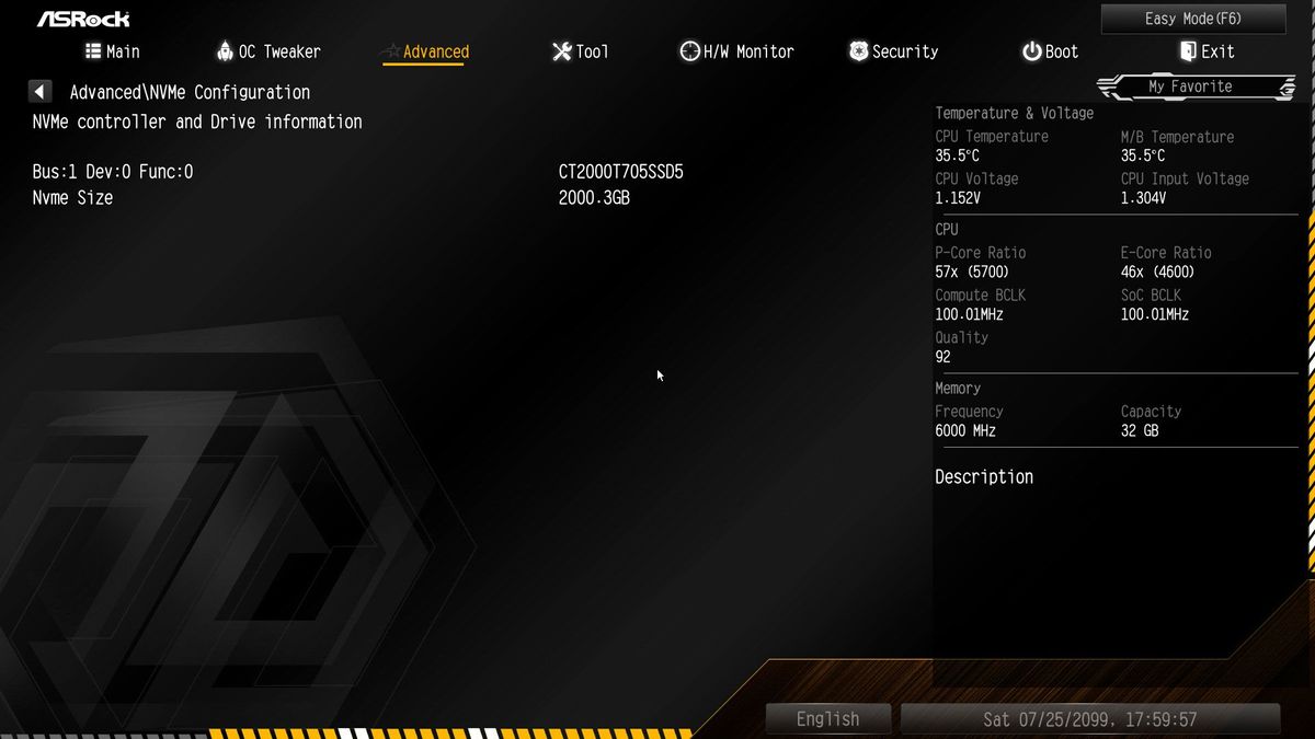 ASRock Z890 Taichi OCF