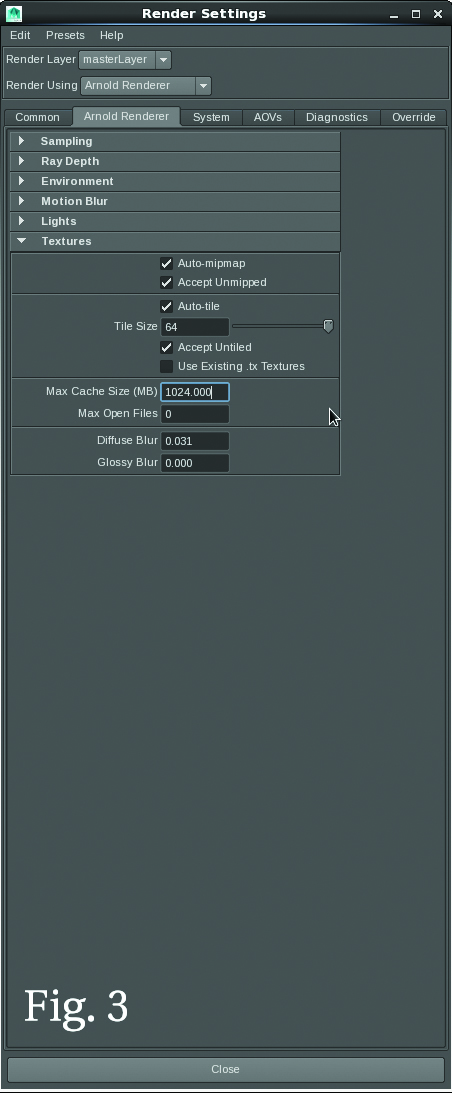 Keep an eye on the Max Cache Size
