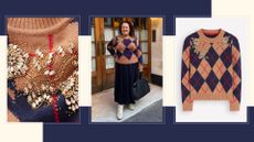 Boden embellished knit
