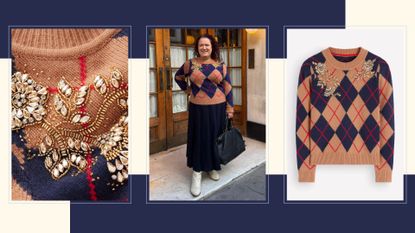 Boden embellished knit