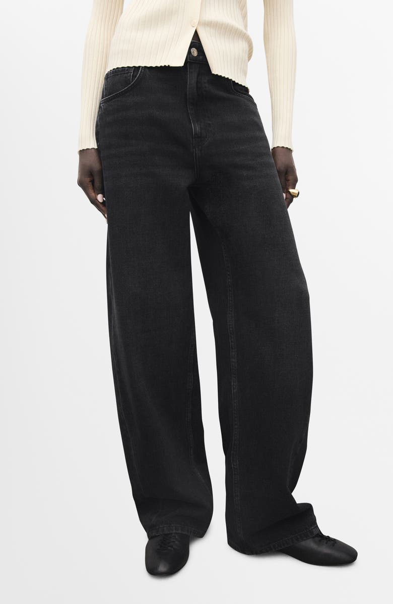 Mid Rise Balloon Jeans