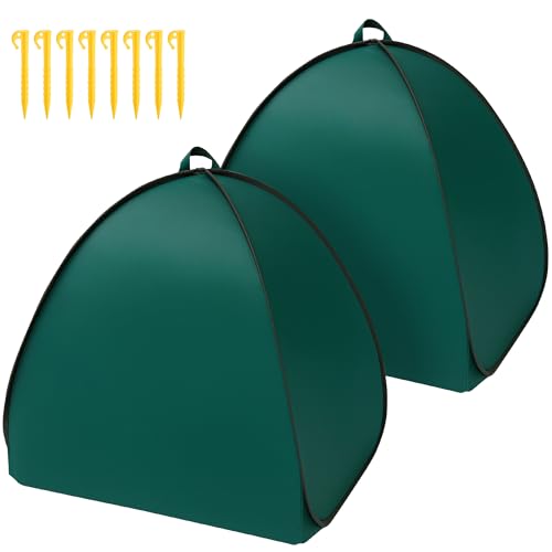 2pcs Pop-Up Shrub Cover Frost Protection Tent Plant Cover Freeze Protection