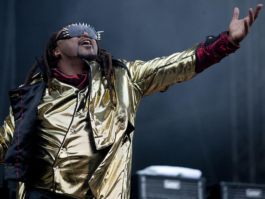 Skindred frontman Benji Webbe