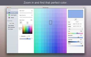 Sample colours and find out their RGB, Hex and HSLA values with this iOS app