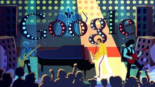 5 of the best Google doodles - Freddie Mercury