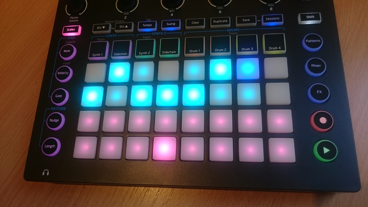 1. The grid