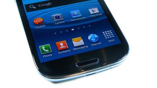 The Galaxy S3 comes with Android 4.0.4