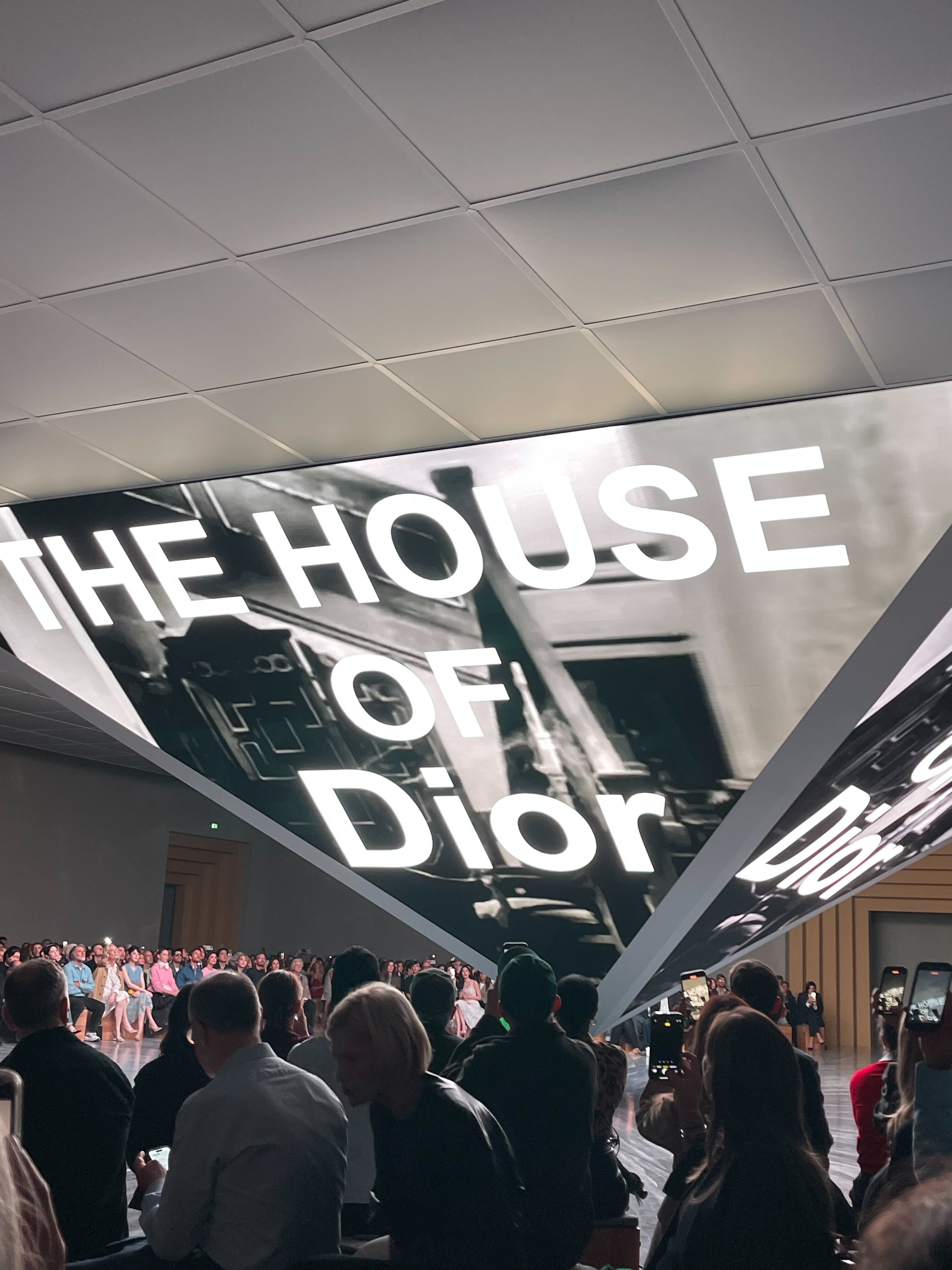 Dior SS 2026 show set