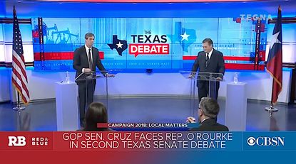 Ted Cruz and Beto O'Rourke debate in San Antonio