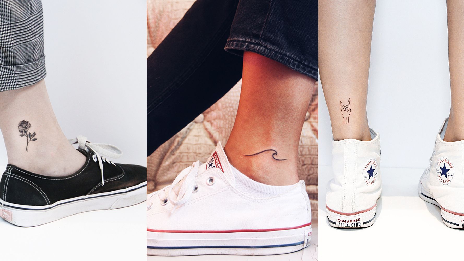 20 Tiny Ankle Tattoos You'll Want to Copy Immediately | Marie Claire