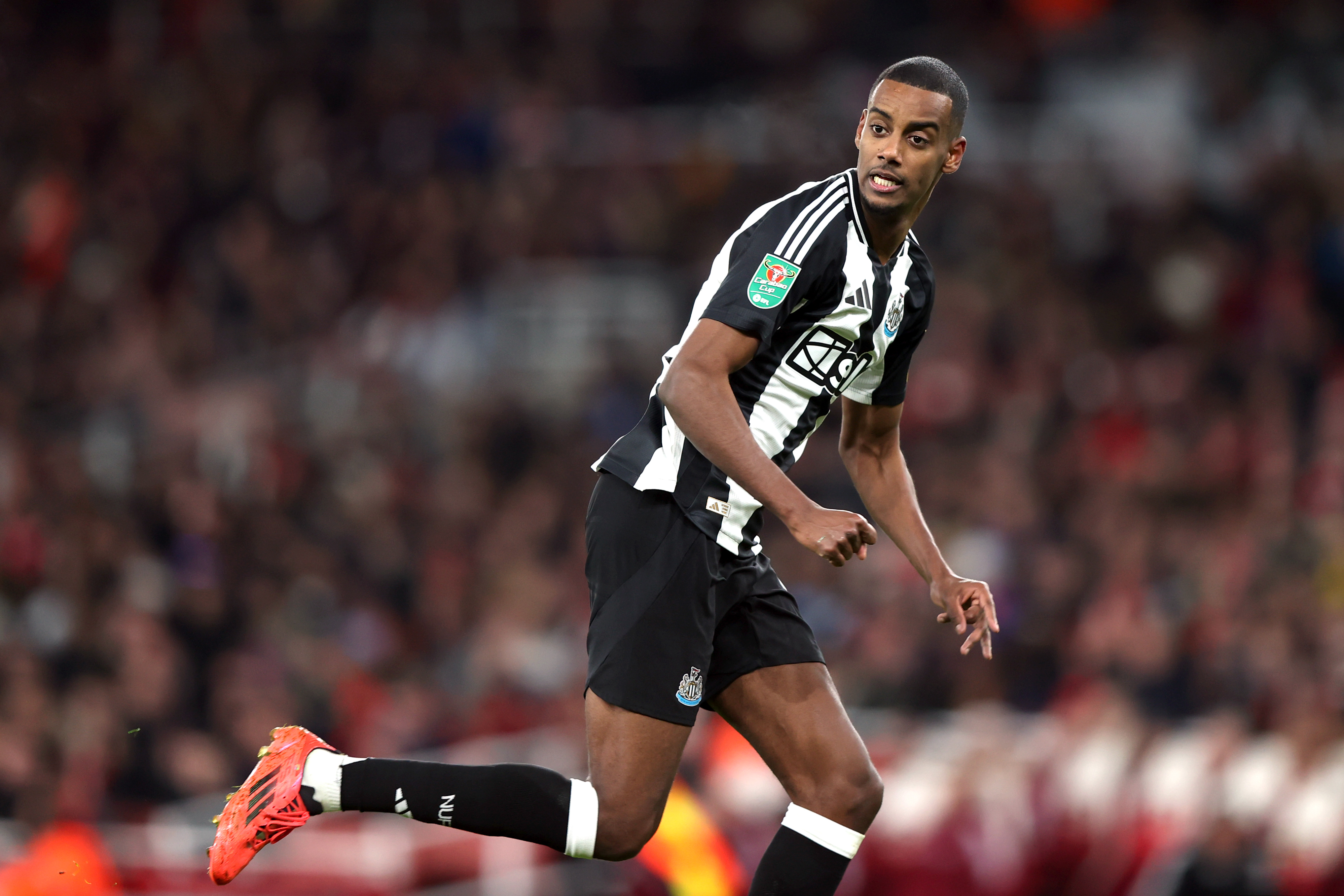 Newcastle United striker Alexander Isak has fifteen goals to his name this season