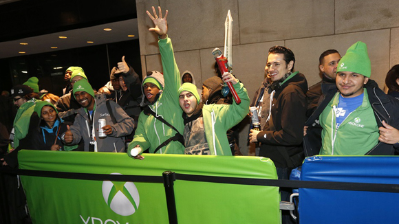 xbox one times square