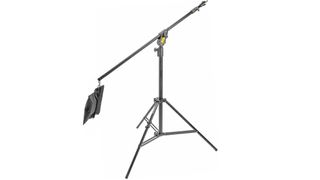 Product shot of the Manfrotto 420B Combi Boom Stand, one of the best boom arms