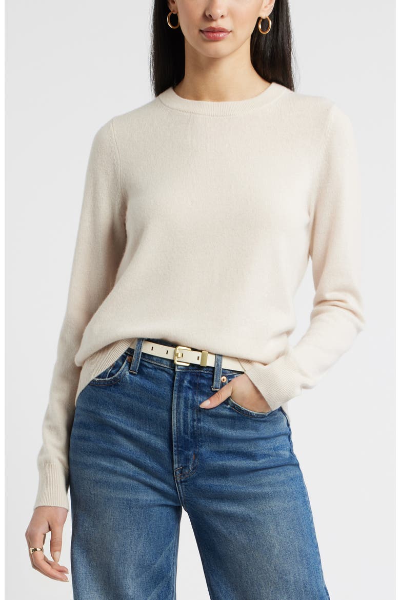 Cashmere Crewneck Sweater