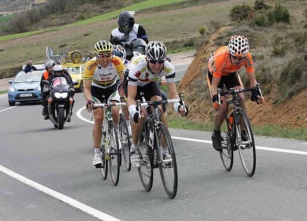 Amets Txurruka (Euskaltel-Euskadi) is no stranger to breakaways, having been most aggressive rider in the 2007 Tour de France.