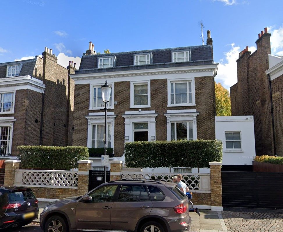 Simon Cowell&#039;s mansion in west London&#039;s Holland Park