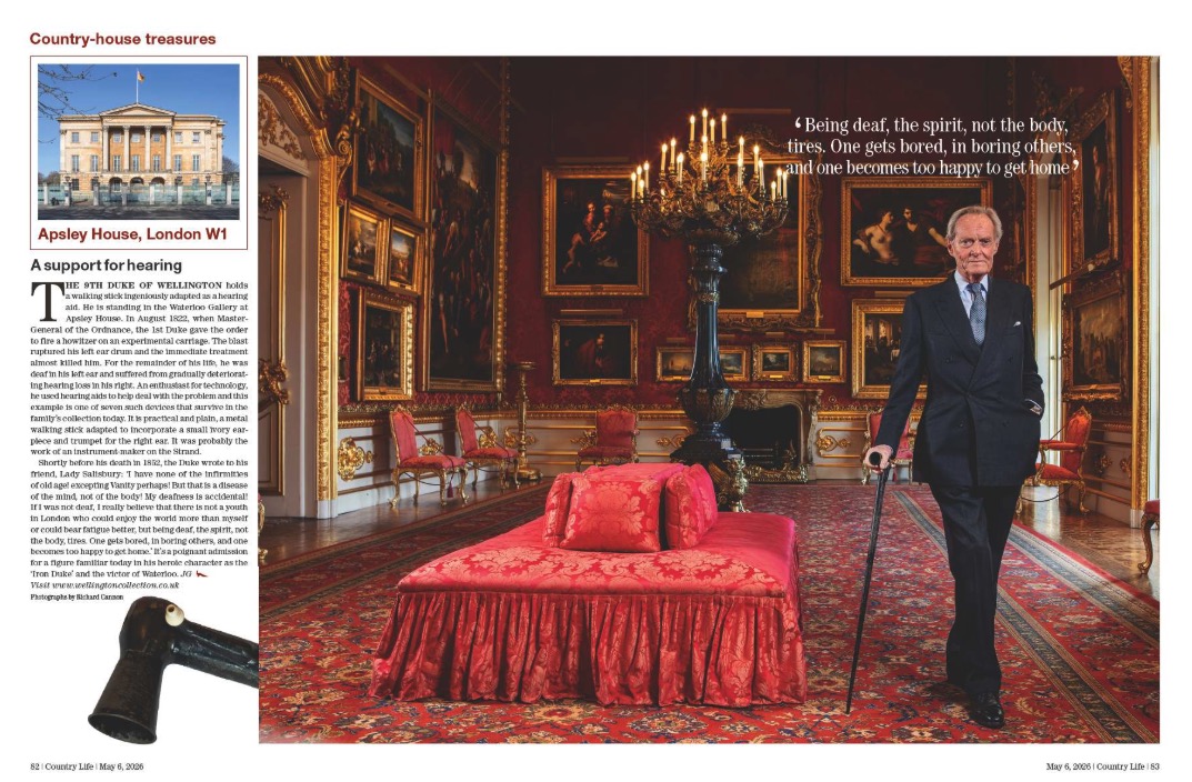 Spreads from Country Life 6 May 2026