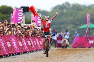 Jolanda Neff wins cross-country mountain bike race at 2020 Tokyo Olympic Games