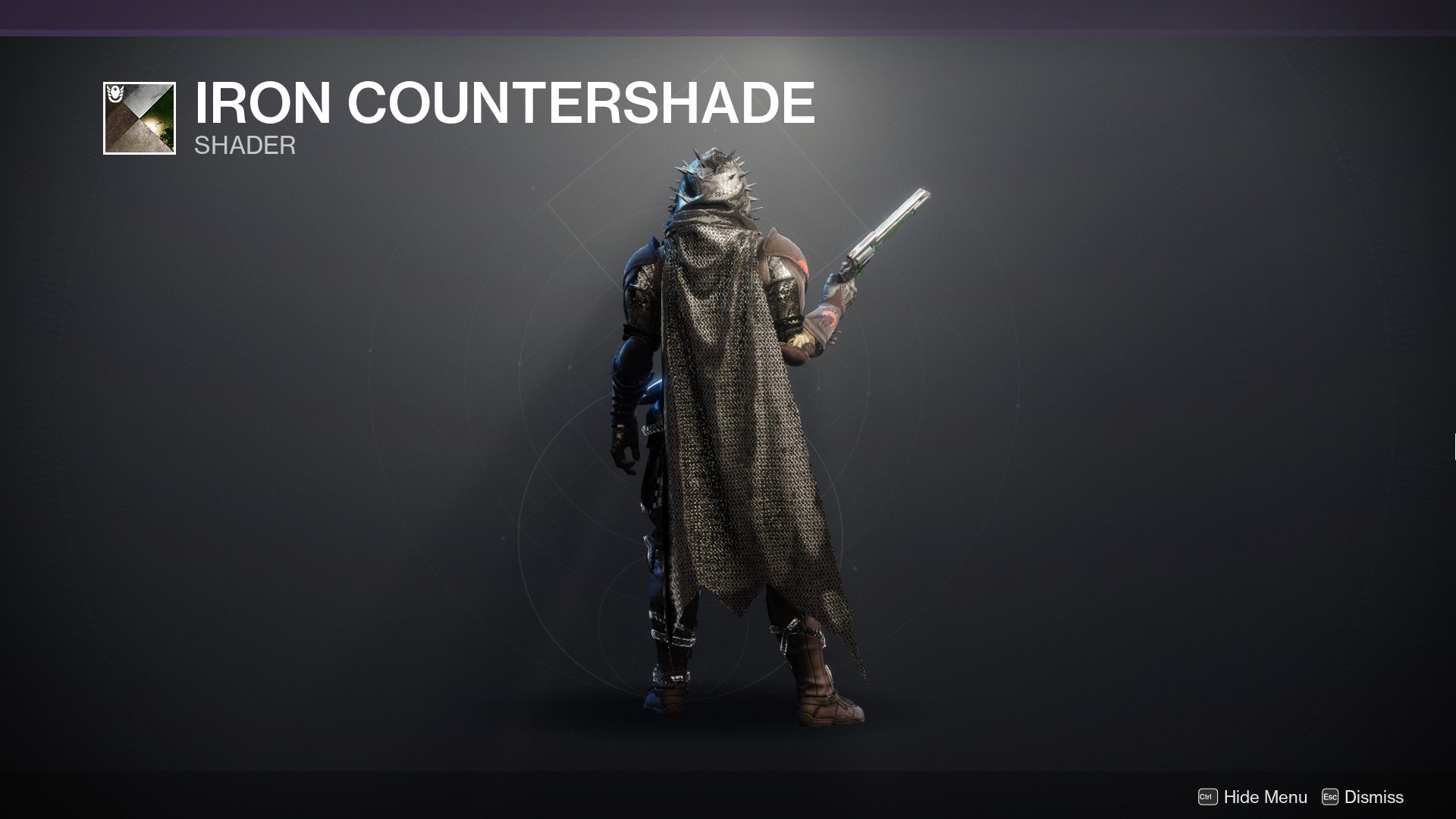 Destiny 2 Iron Countershade - A chainmail cloak